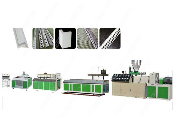 Προσαρμοσμένο Voltage PVC WPC Corner Edge Band Strip Guards L Shape Angle Extruder/Making Machine/Extrusion Production Line (Παρασκευαστική μηχανή)