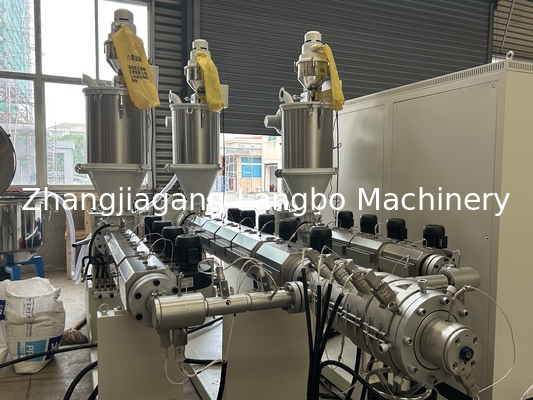 16-630mm PPR σωλήνα σωλήνα σωλήνα δίδυμο μονό βίδα Extruder πλαστική κατασκευή μηχανή