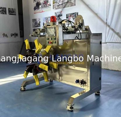 Πυροβόλο σωλήνα στάγματος PE Ldpecoiling Machine HDPE μηχανή τύλιξης