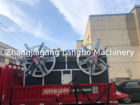 Μηχανή περιέλιξης σωλήνων Pipe Coiler για Εξωθητήρα κυματοειδών σωλήνων PE