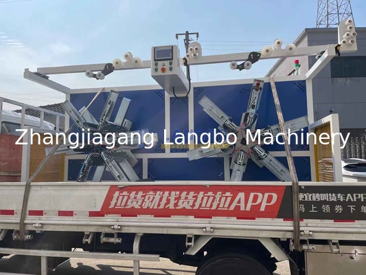 Μηχανή περιέλιξης σωλήνων Pipe Coiler για Εξωθητήρα κυματοειδών σωλήνων PE