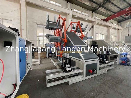 Συσκευή περιέλιξης σωλήνων με μηχανή δεματοποίησης για μηχανή εξώθησης σωλήνων PE μεγάλης διαμέτρου