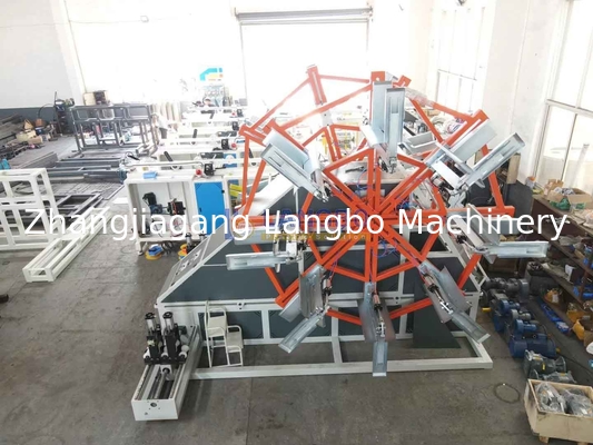 Πολυλειτουργικό Μηχανικό Προσαρμογή Coil PE Pipe Coiling Making Machine Ατσάλινο Coiler