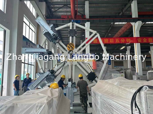 Μηχανή περιστροφής κυλίνδρων για σωλήνες PE HDPE