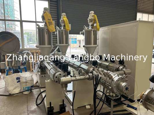 Ηλεκτρονική γραμμή παραγωγής για την κατασκευή σωλήνων PPR