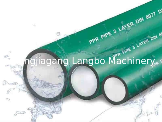 16-630 mm PPR σωλήνα σωλήνα σωλήνα δίδυμο μονό βίδα Extruder πλαστική κατασκευή μηχανή παροχή αερίου νερού