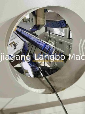 Μηχανή παραγωγής ακονισμού πλαστικών σωλήνων Κωνική δίδυμη βίδα για PVC HDPE PPR Σκουπίδια Σκουπίδια ηλεκτρικών αγωγών