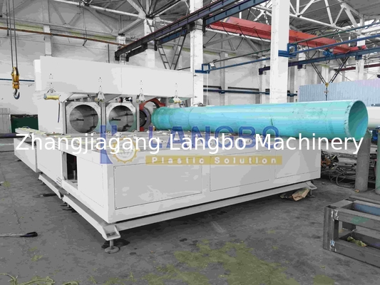 Πλαστικό PVC CPVC UPVC Σωλήνας Αγωγού Νερού Ηλεκτρικού Ρεύματος Σωλήνας Εξώθησης Γραμμής Παραγωγής Μηχανή με Εξωθητήρα Απομάκρυνση Κοπή