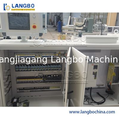 Ηλεκτρονική γραμμή εξάντλησης πλαστικών σωλήνων PE/PP/HDPE/PVC/PPR/MPP