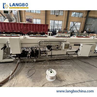 Αυτόματη μηχανή σωλήνων PVC διπλού κοχλία, Γραμμή παραγωγής σωλήνων PVC