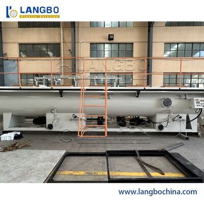 Πλαστικός εξωθητής σωλήνων αγωγών PVC ελέγχου PLC, πλαστικός σωλήνας που κατασκευάζει τις μηχανές