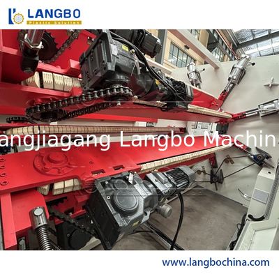 Μηχανή εκτόξευσης σωλήνων PVC PE Μηχανή εκτόξευσης σωλήνων πλαστικών Μηχανήματα παραγωγής αερίου και νερού HDPE