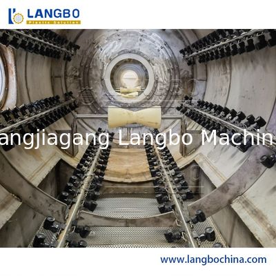 Η γραμμή παραγωγής σωλήνων PVC υψηλής παραγωγής και παραγωγικότητας