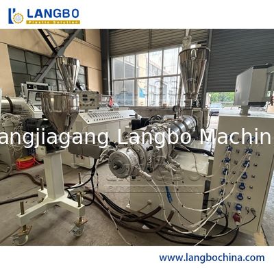 Αυτοματοποιημένη διπλή βίδα εκχυλίσματος από PVC