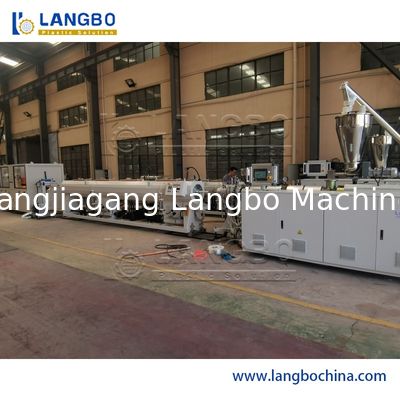 Μηχανήματα κατασκευής σωλήνων PVC Συσκευές εργοστασίου UPVC CPVC Μηχανή παραγωγής μηχανημάτων εκχύλισης σωλήνων