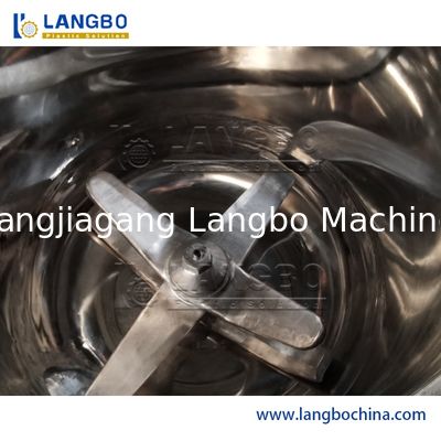 Μεταλλικός μικτήρας υψηλής ταχύτητας για μηχανή ανάμειξης ψύξης και θέρμανσης από PVC