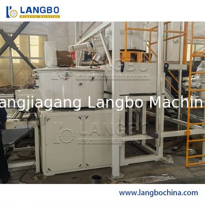 Μίξερ Turbo Πλαστικού Υψηλής Ταχύτητας Ζεστού/Ψυχρού για Σκόνη WPC PVC Ρητίνης – Σωλήνες PVC, Προφίλ, Πάνελ, Σωληνώσεις, Φύλλα