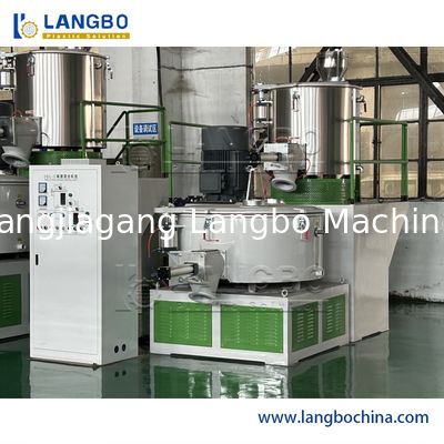 Μηχανή ανάμειξης πλαστικών βιομηχανιών PVC ∙ Εξτραδιστήρας με αυτοματοποιημένη τροφοδοσία και μεταφορά δοσολογίας για γραμμή δαπέδου Spc