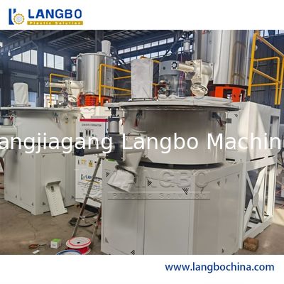 Συσκευή ανάμιξης σωλήνων και προφίλ PVC ∙ Συστήμα αυτόματης δόσης τροφοδοσίας με πλαστικό εξοπλισμό