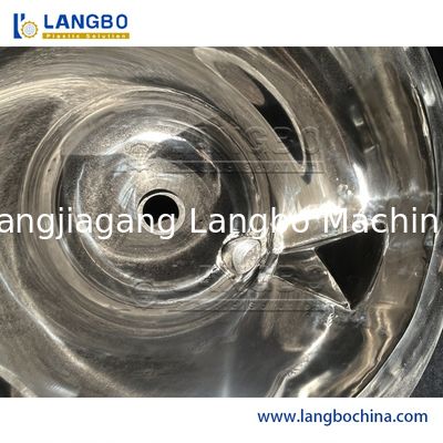 Μίξερ Turbo Πλαστικού Υψηλής Ταχύτητας Ζεστού/Ψυχρού για Σκόνη WPC PVC Ρητίνης – Σωλήνες PVC, Προφίλ, Πάνελ, Σωληνώσεις, Φύλλα