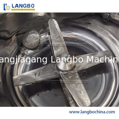 Δύναμη μηχανών μηχανών 75kw αναμικτών υψηλής ταχύτητας μηχανών μιγμάτων εύκολα καθαρισμού πλαστική