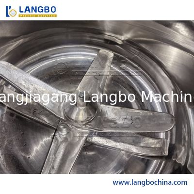 Μηχανή Μίξης Κάθετων Πλαστικών Κοκκωδών Υλικών Υψηλής Απόδοσης για Σκόνη PVC