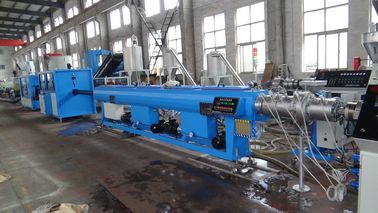 Ενιαία δύναμη γραμμών 11-125KW εξώθησης σωλήνων καλωδίων PP Elelctrical εξώθησης βιδών