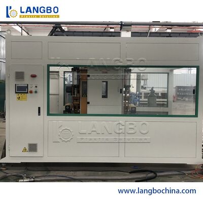 CE ISO Pvc Pipe Extrusion Machine 80/156 Κωνική διπλή βίδα