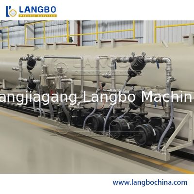 Βιομηχανική γραμμή εκτόξευσης σωλήνων PVC/UPVC/CPVC με δίδυμες βίδες - Παραγωγή νερού, αποχέτευσης και ηλεκτρικών αγωγών