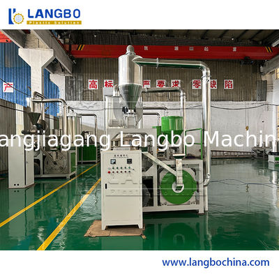Μηχανήματα άλεσης σωματιδίων HDPE LDPE, ανακύκλωσης σωλήνων PVC, μηχανήματα κονιοποίησης προς πώληση