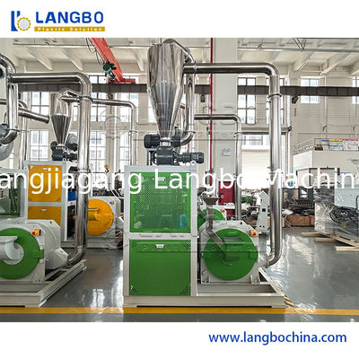 Μηχανήματα άλεσης σωματιδίων HDPE LDPE, ανακύκλωσης σωλήνων PVC, μηχανήματα κονιοποίησης προς πώληση