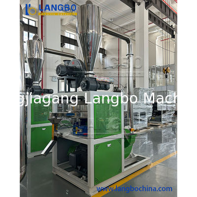 PP PE PVC Pulverizer Milling Machine Απορρίμματα πλαστικών Pulverizer Disc Σχίζοντας Σχίζοντας Μηχανή