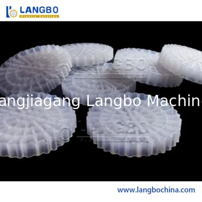 Μηχανή παραγωγής πλαστικών Mbbr Biochip Biofilm Carrier Extrusion Εξοπλισμός γραμμής