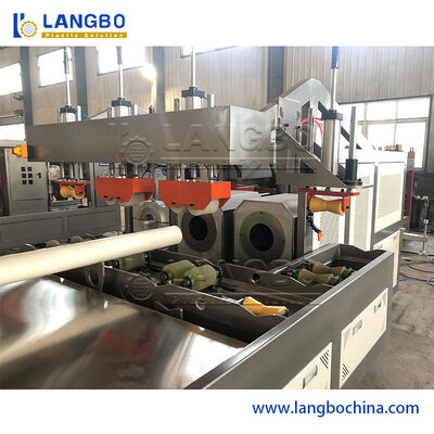 Ηλεκτρική μηχανή εξώθησης σωλήνων PVC/μηχανή Belling σωλήνων με τη σπειροειδή μηχανή σίτισης DTC