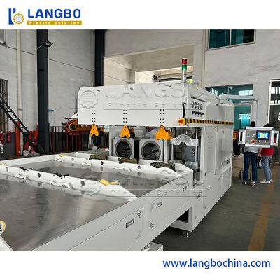 Ηλεκτρική μηχανή εξώθησης σωλήνων PVC/μηχανή Belling σωλήνων με τη σπειροειδή μηχανή σίτισης DTC