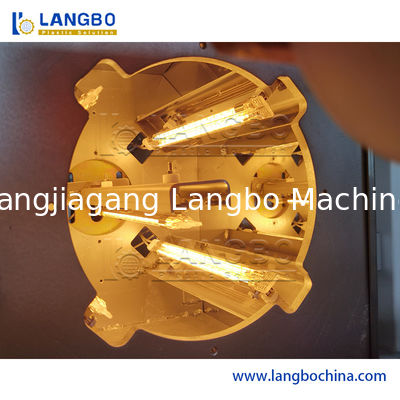 Μηχανή Belling σωλήνων PVC εσωτερικό σύστημα PLC διαμέτρων σωλήνων 16 - 250mm