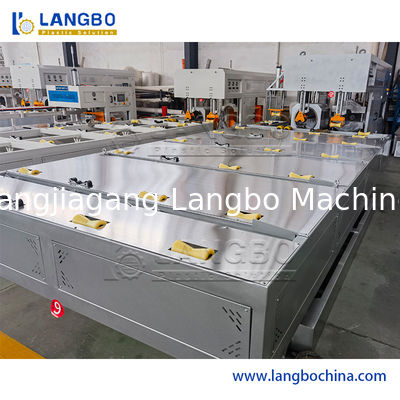 Μηχανή Belling σωλήνων PVC εσωτερικό σύστημα PLC διαμέτρων σωλήνων 16 - 250mm