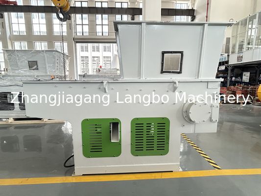 Εργαστήριο απορριμμάτων πλαστικών σωλήνων Shredder Machine Για PP / PE / HDPE / LDPE / PVC