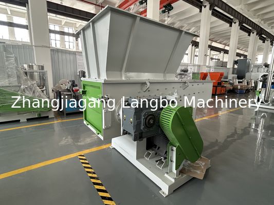 Εργαστήριο απορριμμάτων πλαστικών σωλήνων Shredder Machine Για PP / PE / HDPE / LDPE / PVC