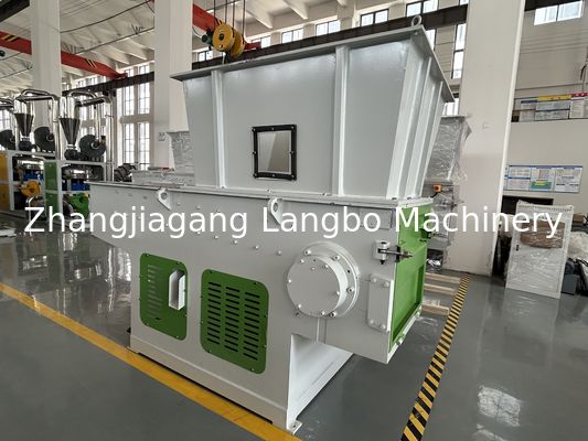 Εργαστήριο απορριμμάτων πλαστικών σωλήνων Shredder Machine Για PP / PE / HDPE / LDPE / PVC