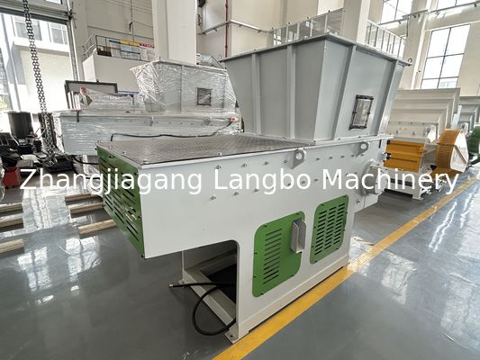 Εργαστήριο απορριμμάτων πλαστικών σωλήνων Shredder Machine Για PP / PE / HDPE / LDPE / PVC