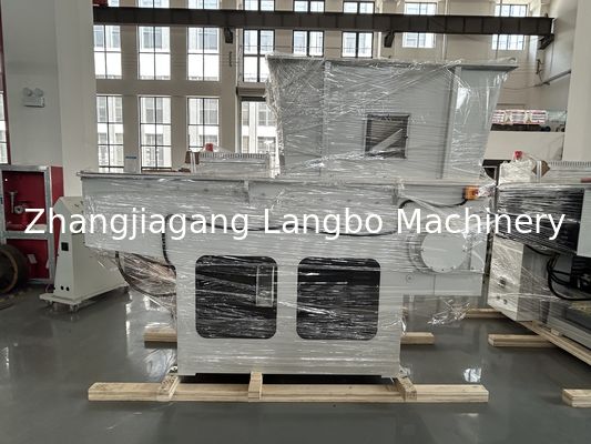 Εργαστήριο απορριμμάτων πλαστικών σωλήνων Shredder Machine Για PP / PE / HDPE / LDPE / PVC