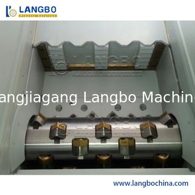 Μηχανή Πλαστικού Μονού Άξονα Τεμαχισμού για Πλαστικά Απόβλητα, Ξύλινες Παλέτες, Σωλήνες HDPE, Υφάσματα, Φιλμ, Μηχανή Θραύσης και Ανακύκλωσης