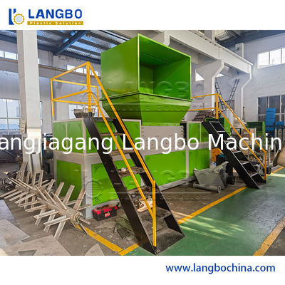 Industrial PE/PP/PC Lump Pipe Film Bags Bottles Drum Paper Waste Reusing Plastic Shredding Machine Recycling Crusher Double/Single Shaft Shredder