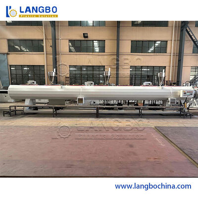 Hdpe μηχανών σωλήνων υψηλής ταχύτητας του ISO μεγάλο Capataiy πλαστικό κενό βαθμολόγησης σωλήνων Ppr