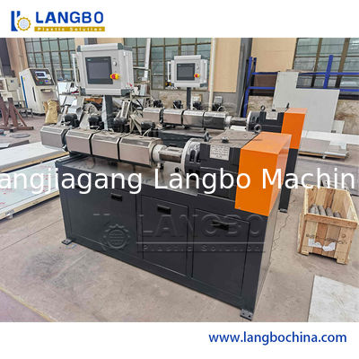 Πλαστική μηχανή εξωθητών ανακύκλωσης έγκρισης του ISO, ενιαία μηχανή εξωθητών pe