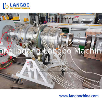 Μηχανή κατασκευής πλαστικών σωλήνων HDPE PE PPR PVC με ένα ή περισσότερα στρώματα