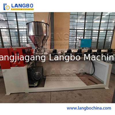 Ενιαίος εξωθητής βιδών σωλήνων PE 210KW 75/38 υψηλή ικανότητα