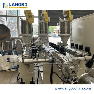 Μηχανή Εξώθησης Σωλήνων PPR Εξοικονόμησης Ενέργειας Αυτόματη 16-63mm