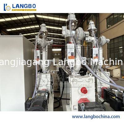 Πολυστρωματική γραμμή εξώθησης σωλήνων Ppr 16mm - 63mm 180kg/PLC Χ Siemens